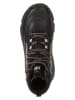CAT Leder-Boots "Raider Lace" in Schwarz