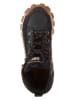 CAT Leder-Boots "Eco Trespass" in Schwarz