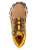 CAT Leder-Sneakers "Intruder Beta" in Hellbraun/ Gelb