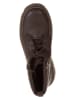 CAT Leder-Boots "Practitioner" in Dunkelbraun