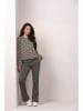 &Co Woman Blouse "Alexandra" zwart/geel