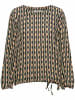 &Co Woman Blouse "Alexandra" zwart/geel