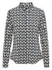&Co Woman Blouse "Lotte" donkerblauw/crème