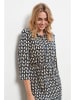 &Co Woman Kleid "Lolly" in Dunkelblau/ Beige