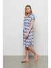&Co Woman Kleid "Aline" in Weiß/ Blau