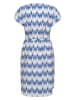 &Co Woman Kleid "Aline" in Weiß/ Blau