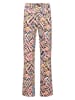 &Co Woman Hose "Tamara" in Rosa/ Schwarz/ Hellblau