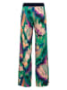 &Co Woman Broek "Loa" groen/lichtroze