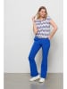 &Co Woman Shirt "Lieke" blauw/wit