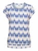 &Co Woman Shirt "Lieke" in Blau/ Weiß
