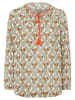Heine Blouse groen/crème
