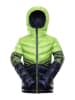 Alpine Pro Steppjacke "Roga" in Dunkelblau/ Grün