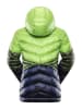 Alpine Pro Doorgestikte jas "Roga" donkerblauw/groen