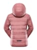 Alpine Pro Omkeerbare doorgestikte jas "Eromo" lichtroze/beige