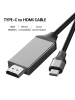 SmartCase USB-C auf HDMI-Adapter in Schwarz/ Silber