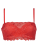 After Eden Biustonosz bandeau "Anna" w kolorze czerwonym