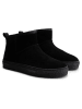 TRAVELIN' Leder-Boots "Vail" in Schwarz