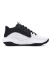 Under Armour Basketballschuhe "Lockdown 7" in Weiß/ Schwarz