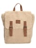 Beagles Rucksack "Vavarra" in Beige - (B)25 x (H)31 x (T)11 cm