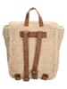 Beagles Rucksack "Vavarra" in Beige - (B)25 x (H)31 x (T)11 cm