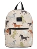 Beagles Plecak "Kids Originals" w kolorze kremowym - 27 x 38 x 12 cm