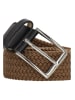 HIDE & STITCHES Riem "Santa Fe" bruin - (L)100 cm