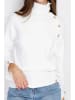 William de Faye Rollkragenpullover in Weiß