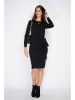 William de Faye Kleid in Schwarz
