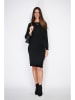 William de Faye Kleid in Schwarz