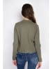 William de Faye Cardigan in Khaki