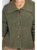 William de Faye Cardigan in Khaki