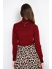William de Faye Rollkragenpullover in Bordeaux