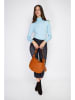 William de Faye Rollkragenpullover in Hellblau