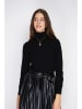 William de Faye Rollkragenpullover in Schwarz
