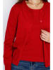 William de Faye Twinset in Rot