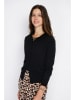 William de Faye Twinset in Schwarz
