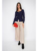 William de Faye Vest donkerblauw