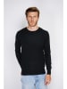 William de Faye Pullover in Schwarz