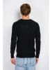 William de Faye Pullover in Schwarz