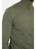 William de Faye Rollkragenpullover in Khaki