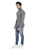 William de Faye Rollkragenpullover in Grau