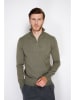 William de Faye Pullover in Khaki