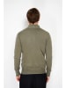 William de Faye Cardigan in Khaki