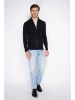 William de Faye Cardigan in Schwarz