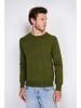 William de Faye Pullover in Khaki