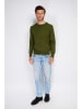 William de Faye Sweter w kolorze khaki