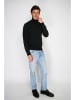 William de Faye Rollkragenpullover in Schwarz