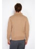 William de Faye Cardigan in Camel