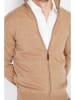 William de Faye Cardigan in Camel