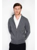 William de Faye Cardigan in Grau